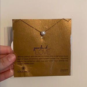 DOGEARED Pearl Necklace